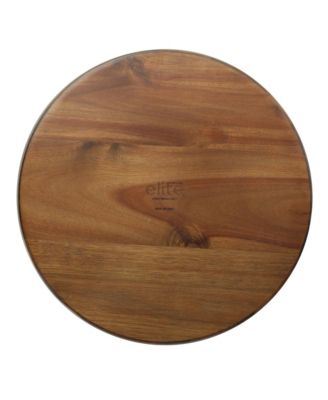 Laurelton 3 Piece Large 13" Acacia Wood Salad Serving Bowl Set w/ 2 Serving Tools