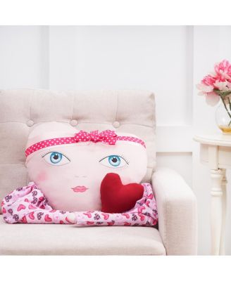 Je T'aime Zombinaland Valentine's Day VDAY Decorative Soft Figurine Pillow
