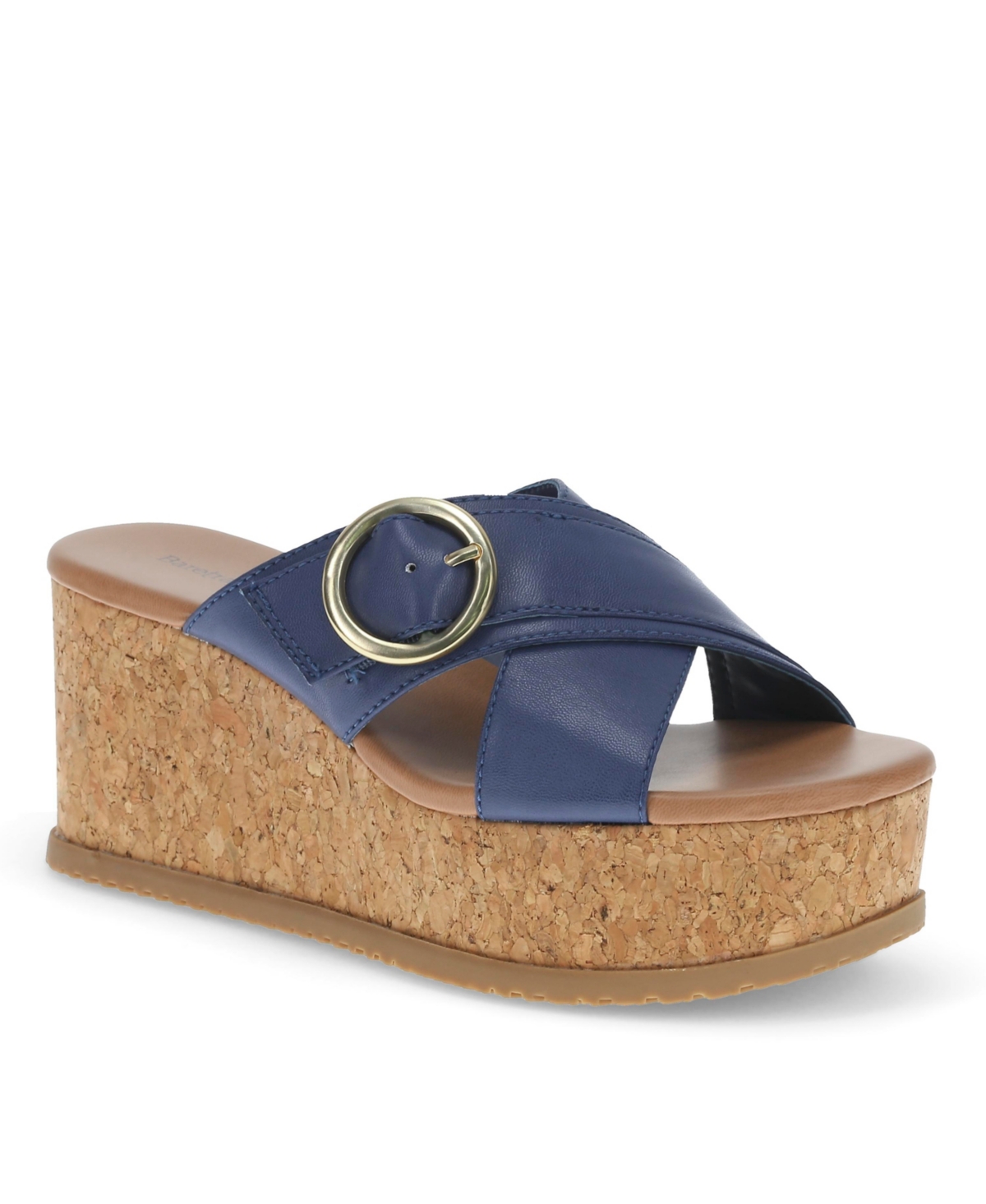 Baretraps Women's Sydney Wedge Sandals In Navy