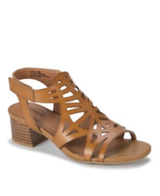 Women&#39;s Velvet Block Heel Sandals