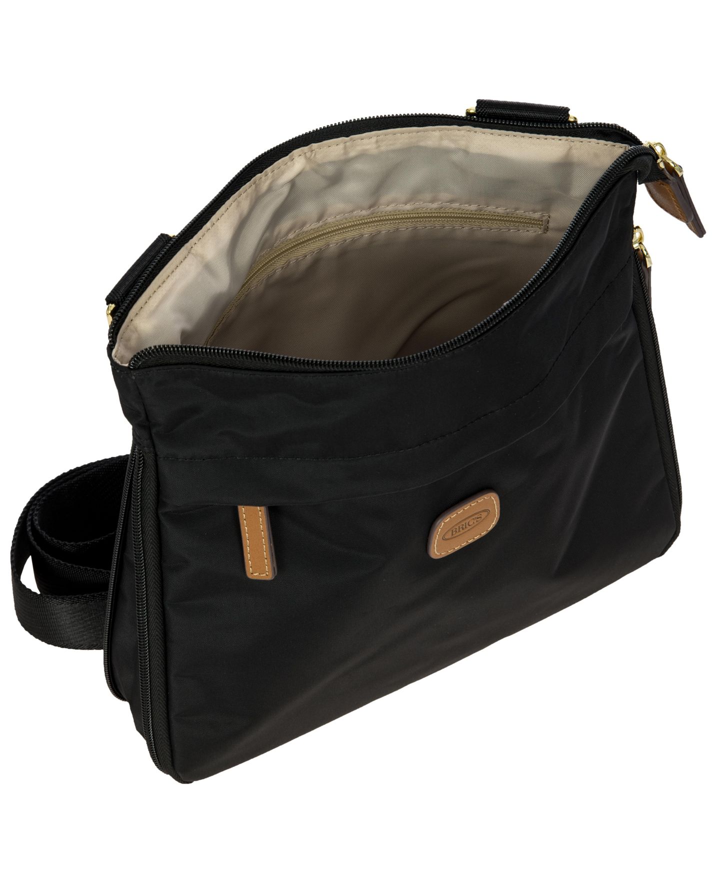 Женская сумка Bric's Milano X-TRAVEL Expandable Shoulderbag, цвет: Чёрный — фото 5