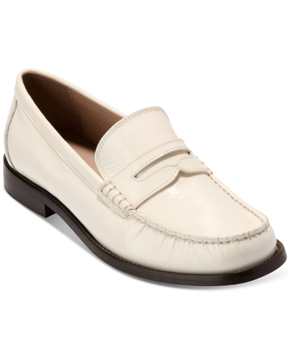 Women's Lana Lux Remastered Penny Loafers - Black, Dark Cuoio, Ivory Leather