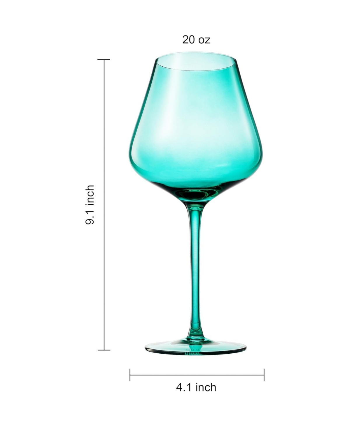 The Wine Savant Colors Of Bondi Beach Sydney Wine Glasses, Set Of 5 In Multicolor