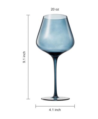 Colors of Venice Wine Glasses, Set of 5