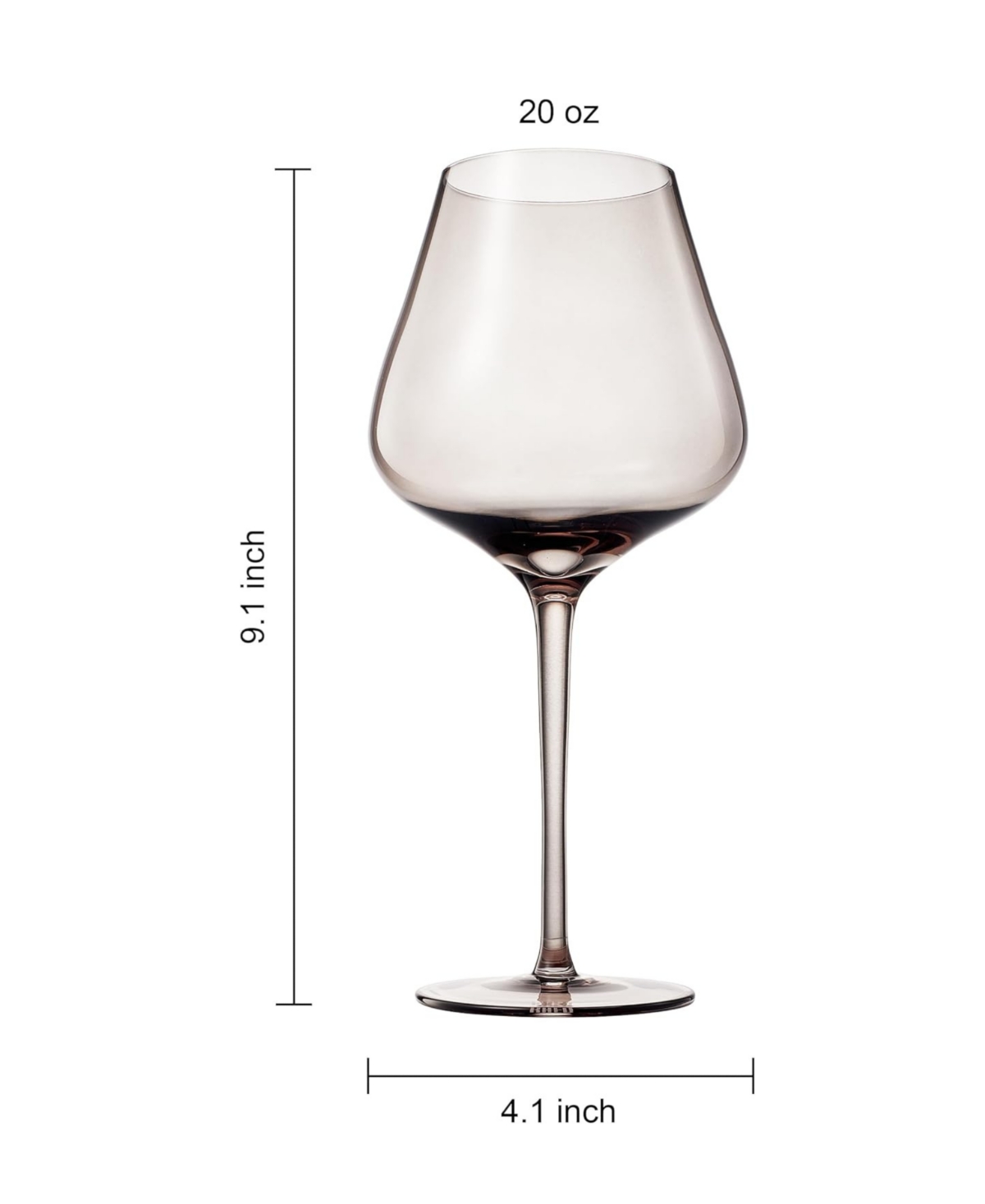 The Wine Savant Colors Of Dubai Wine Glasses, Set Of 5 In Multicolor
