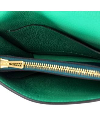 Pre-Owned Hermes  Roulis Slim Wallet Evercolor