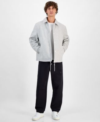 Men's Baks Snap-Front Coach Jacket