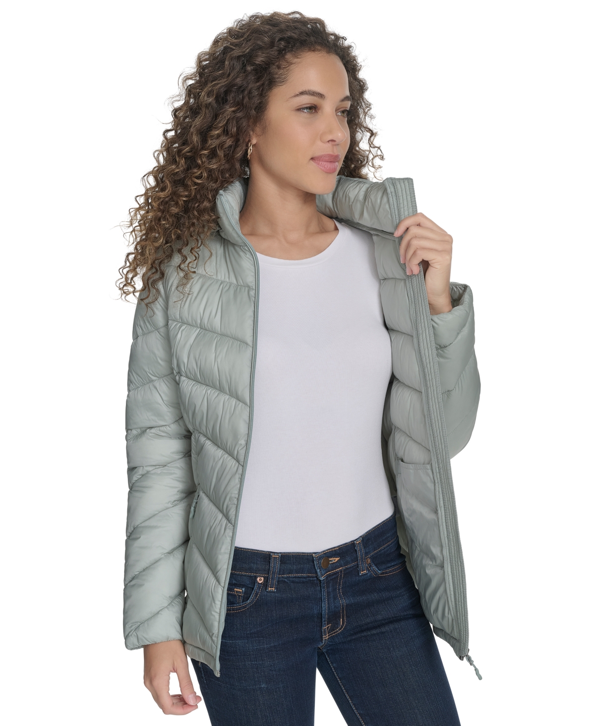 CHARTER CLUB WOMEN'S PACKABLE HOODED PUFFER COAT, CREATED FOR MACY'S 