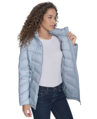 Women's Packable Hooded Puffer Coat, Created for Macy's