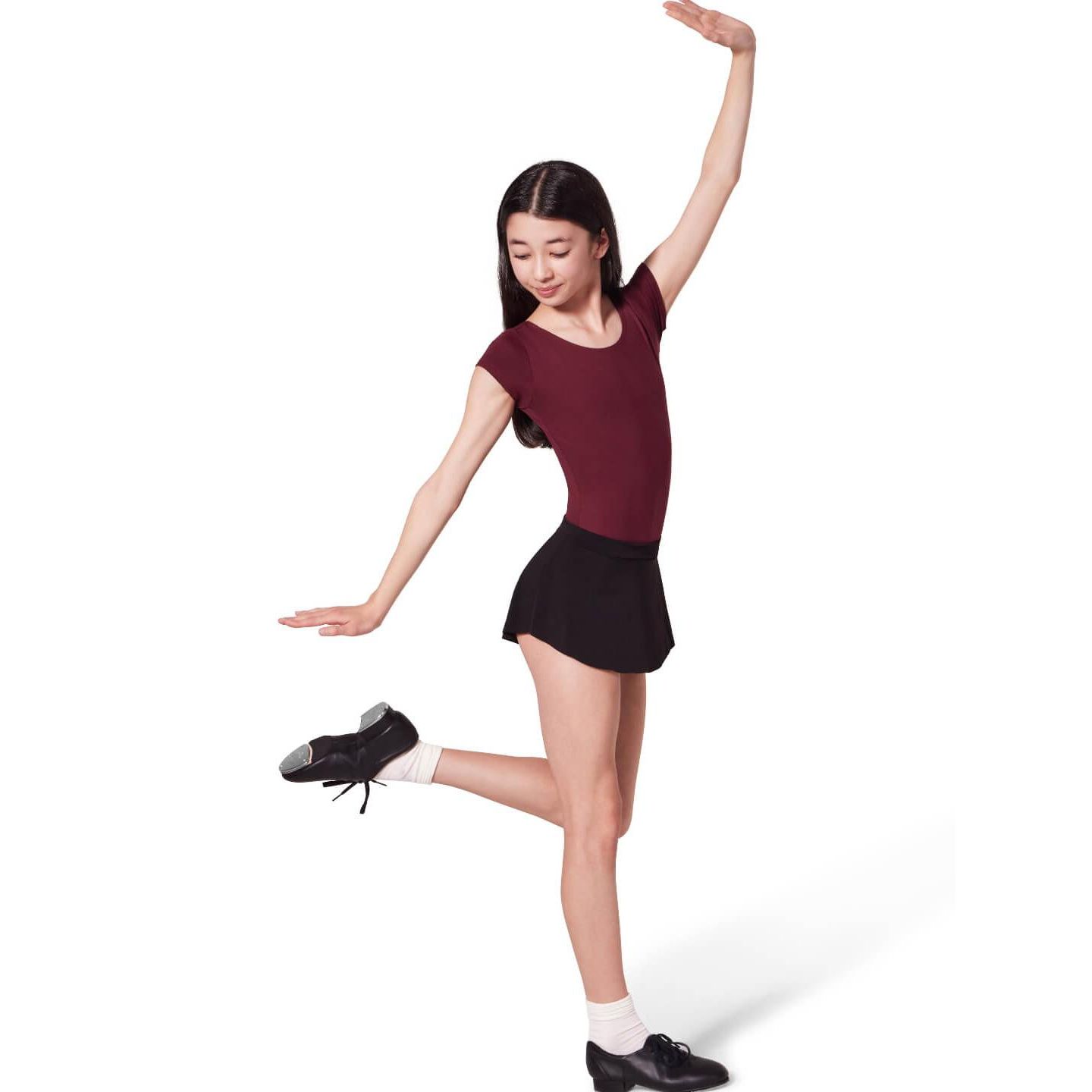 Обувь Capezio Flex Mastr Tap Shoe для девочек, цвет: Чёрный — фото 6