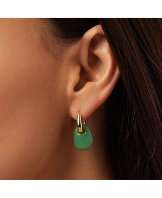 Gold Drop Earrings - Kayla