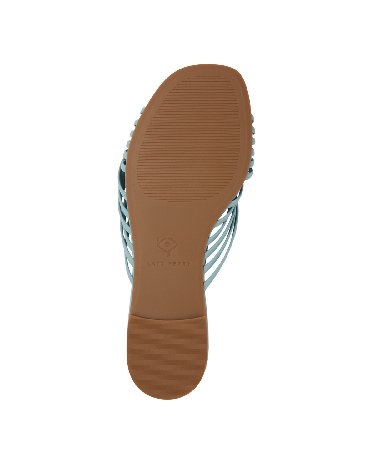Shop Katy Perry Women's Halie Intertwined Slide Slip-on Flat Sandals In Sky Blue