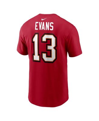 Men's Red Tampa Bay Buccaneers Player Name Number T-Shirt