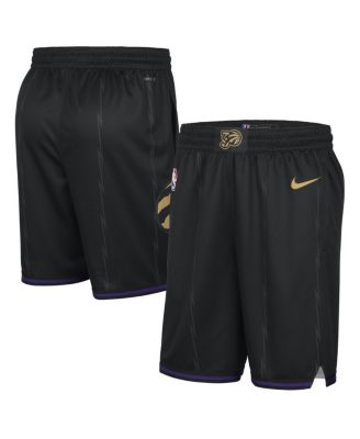 Nike - Men's Black Toronto Raptors 2024/25 City Edition Swingman Shorts
