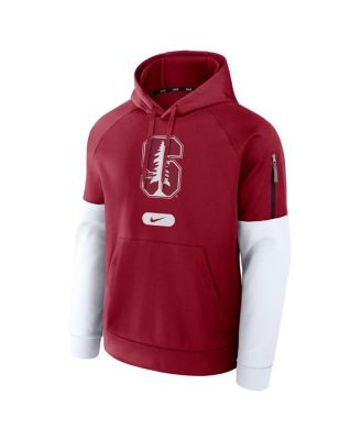 Men's Cardinal Stanford Cardinal Fitness Performance Pullover Hoodie