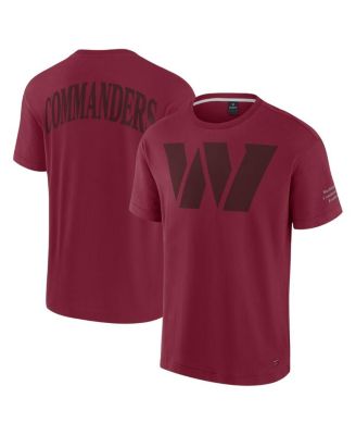 Fanatics - Men's and Women's Burgundy Washington Commanders Elements Iconic T-Shirt