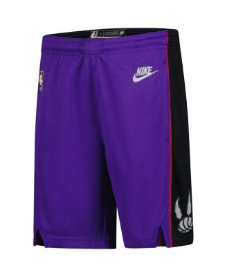 Youth Purple Toronto Raptors 2024/25 City Edition Swingman Performance Shorts