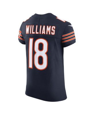 Men's Caleb Williams Navy Chicago Bears Team Vapor F.U.S.E. Elite Jersey