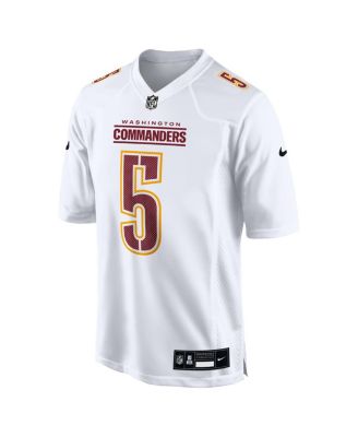 Men's Jayden Daniels Tundra White Washington Commanders Fashion Jersey
