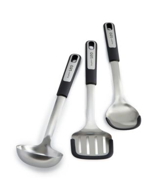 Leo Graphite 3-Pc. Stainless Steel Utensil Set