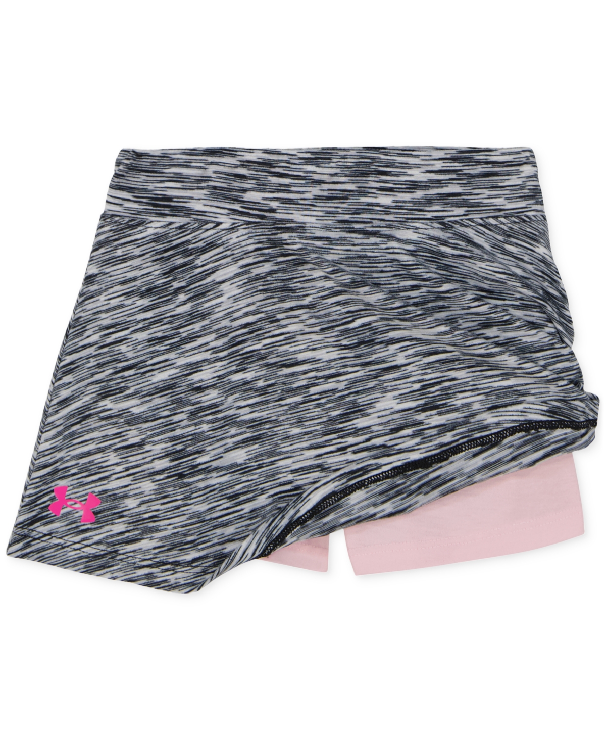 Under Armour Toddler And Little Girls Twist Skort Set In Prime Pink