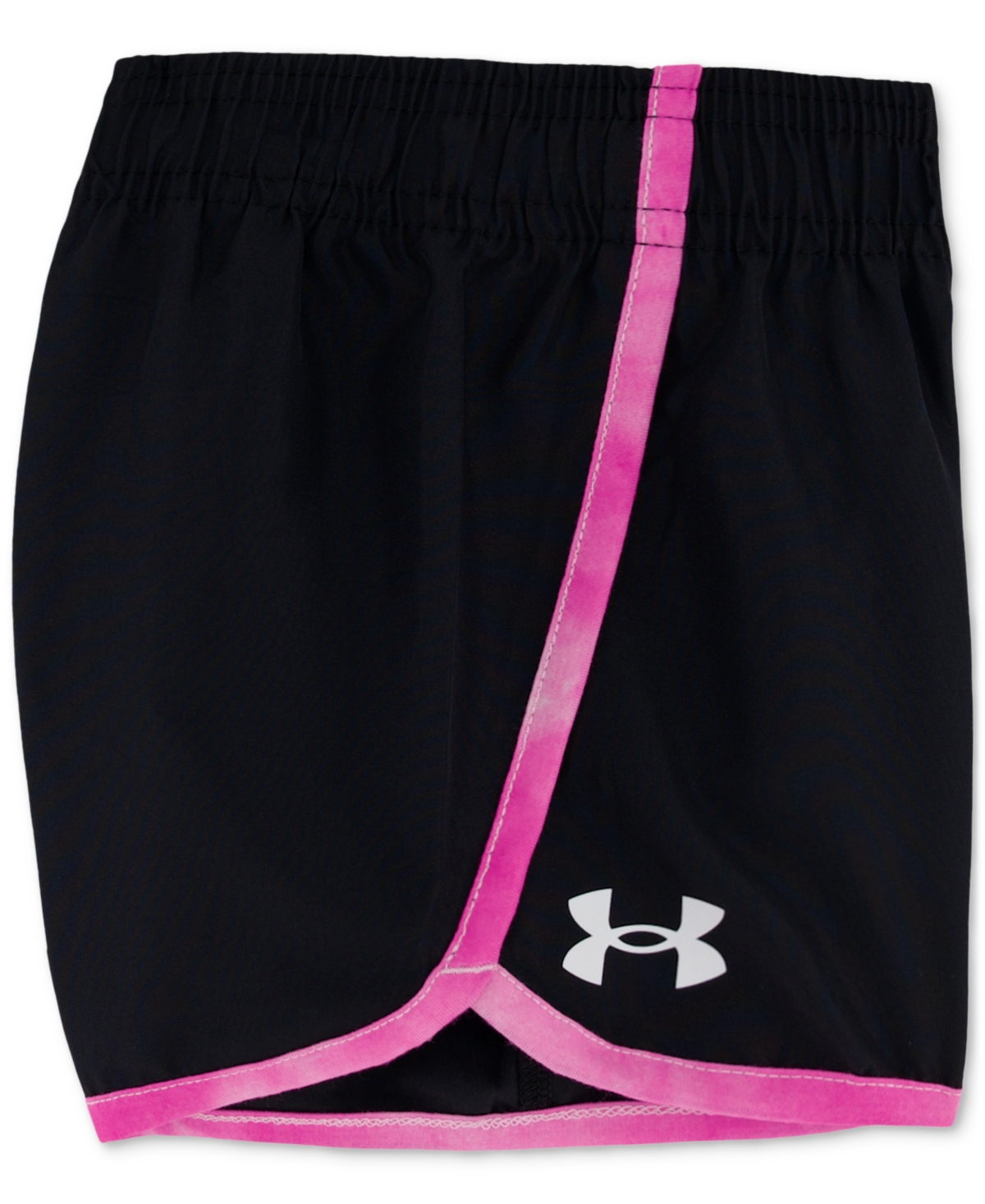 Under Armour Toddler & Little Girls Printed T-shirt & Woven Shorts, 2 Piece Set In Rebel Pink