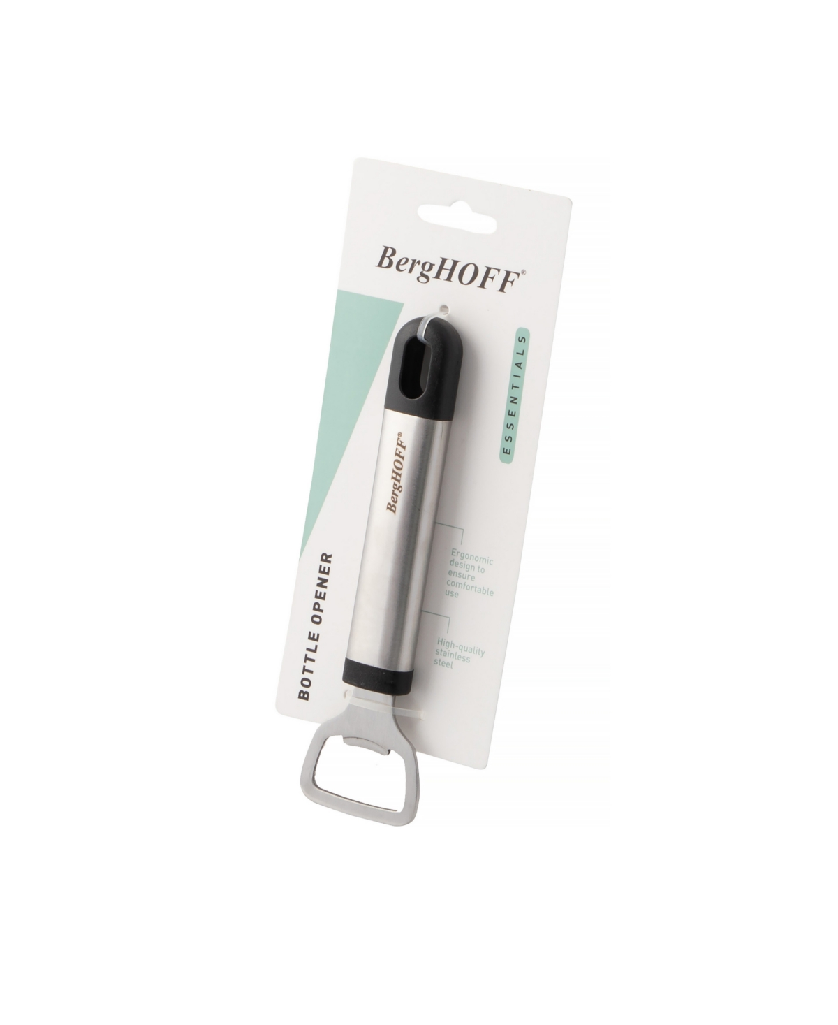 Berghoff Essentials Stainless Steel Manual Bottle Opener In Silver