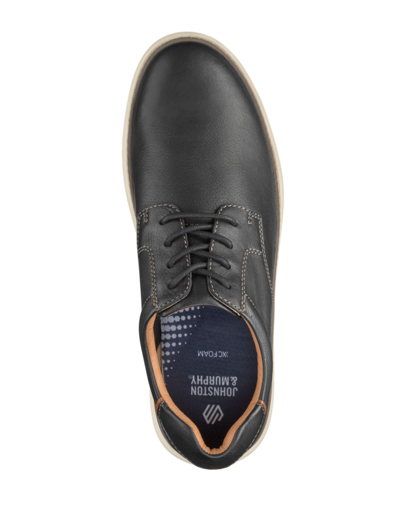Мужские кроссовки Johnston & Murphy McGuffey 2 Plain Toe Dress Casual, цвет: Чёрный — фото 4
