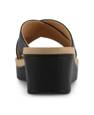 Women's Biara Crisscross Platform Wedge Sandals