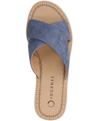 Women's Biara Crisscross Platform Wedge Sandals