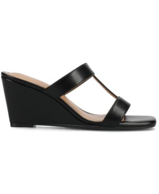 Women's Clodie T Strap Dress Wedge Sandals