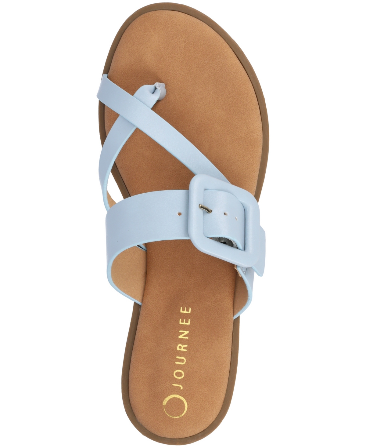Journee Collection Layra Sandal In Light Blue