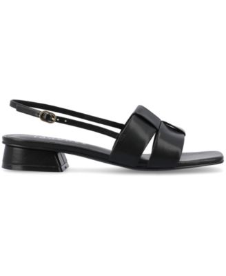 Women's Tabatha Block Heel Slingback Flat Sandals