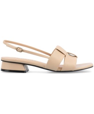 Women's Tabatha Block Heel Slingback Flat Sandals