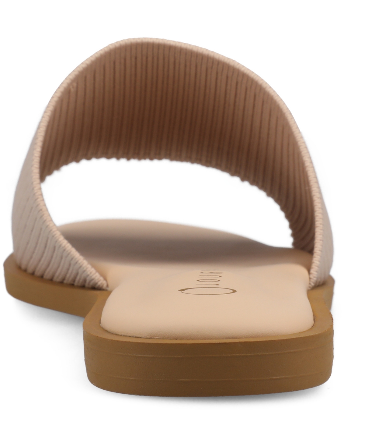 Journee Collection Prisilla Slide Sandal In Blush