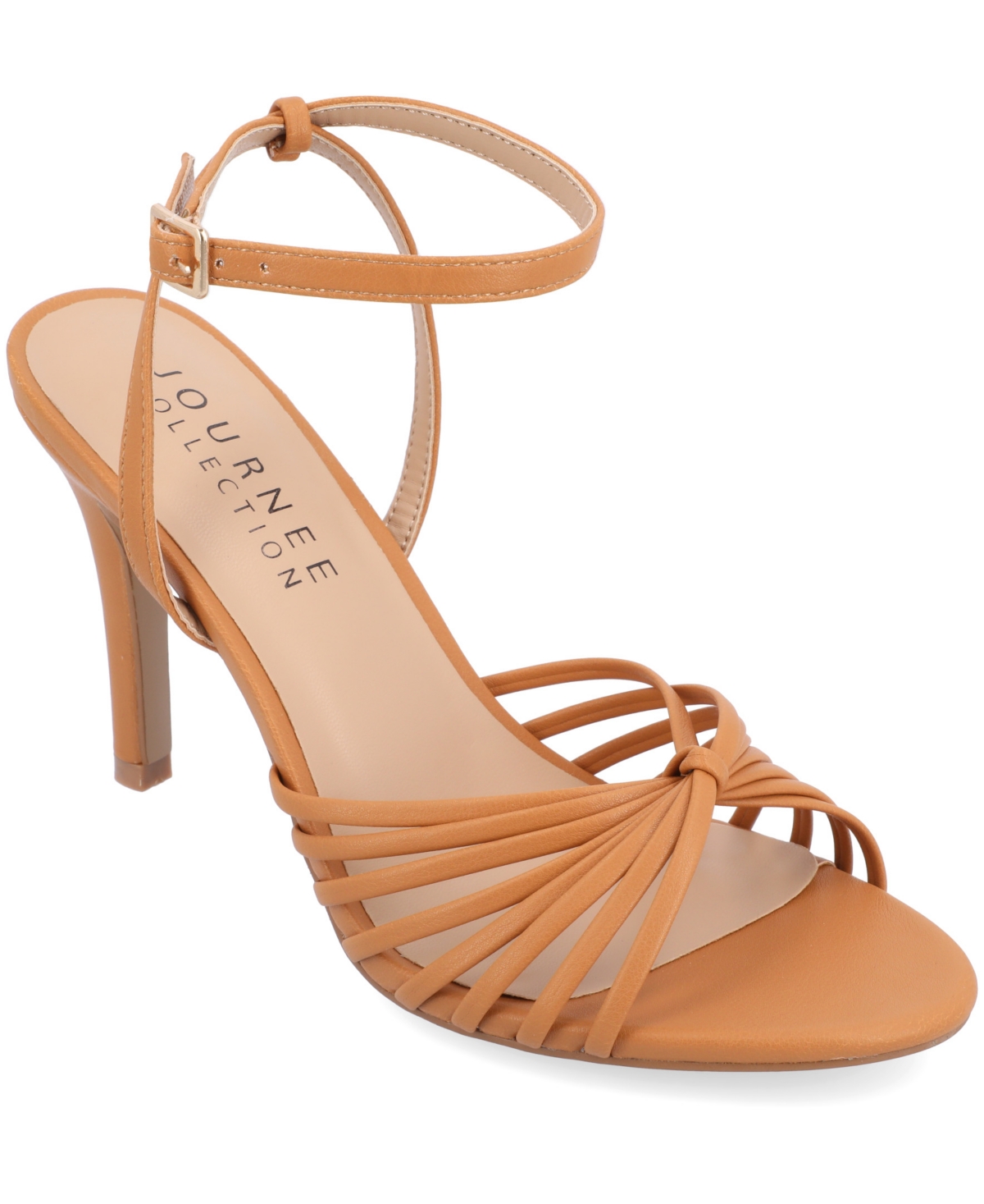 Journee Collection Vanita Stiletto Sandal In Tan