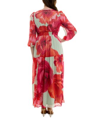 satin dress maxi self-portrait - Yellow Lace Satin Maxi Dress
