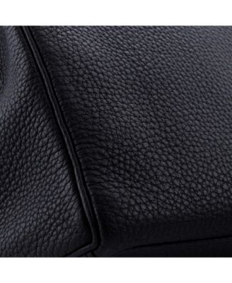 Pre-Owned Hermes Kelly 28 Handbag Black Togo with Gold Hardware