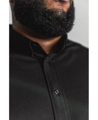 Big & Tall commuter shirt short sleeve button down
