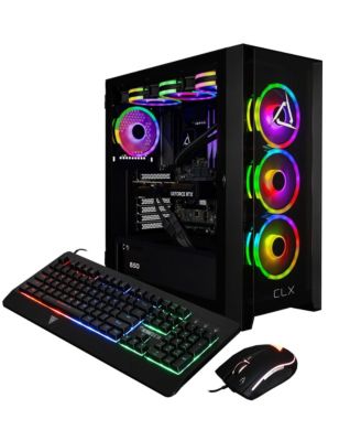 SET Liquid Cooled Gaming Desktop Computer, Intel Core Ultra 9 285K 3.7GHz, 64GB RAM, 2TB SSD + 4TB HDD, NVIDIA GeForce RTX 5080 16GB, Windows 11