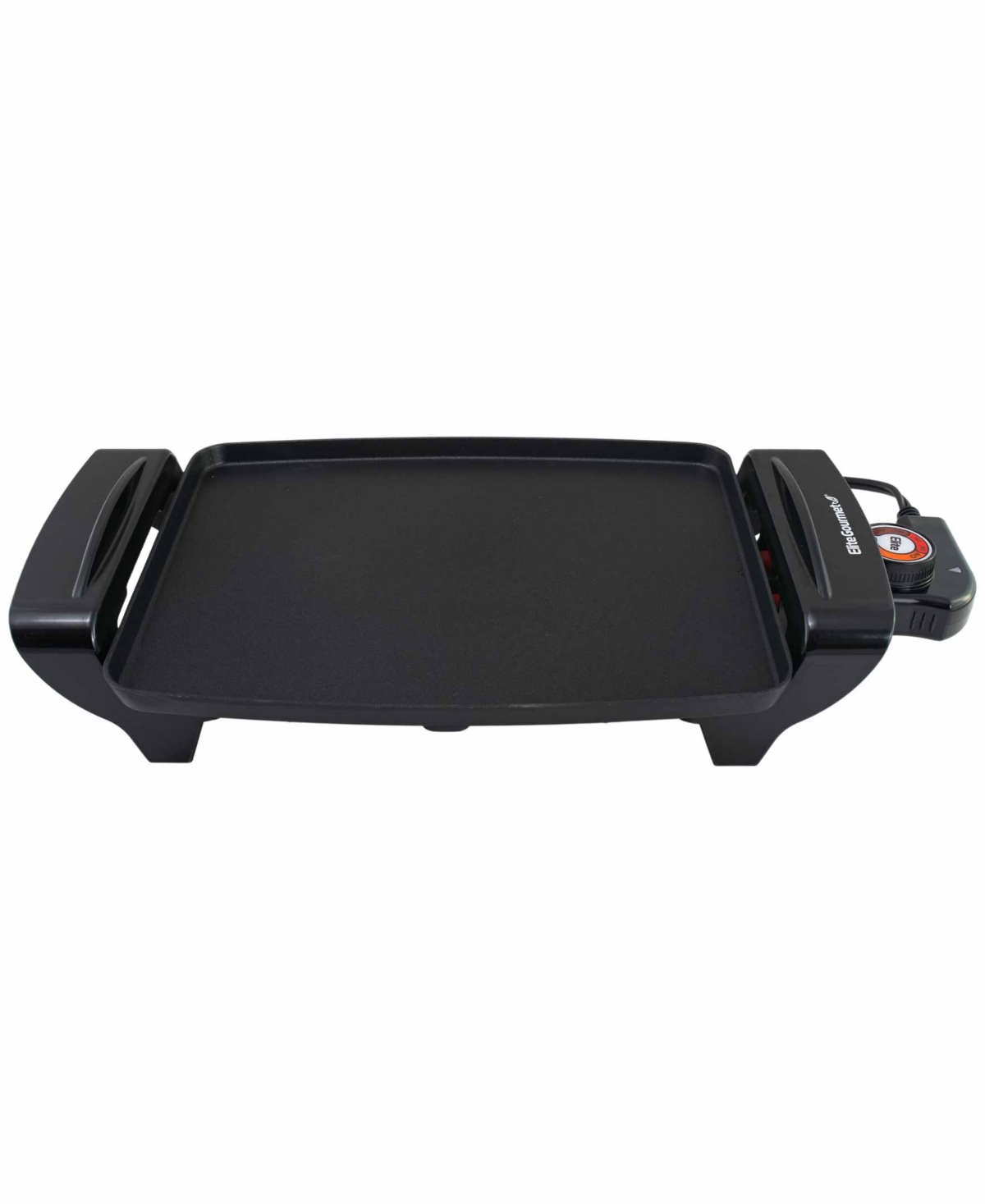 Elite Cuisine Mini Griddle In Black