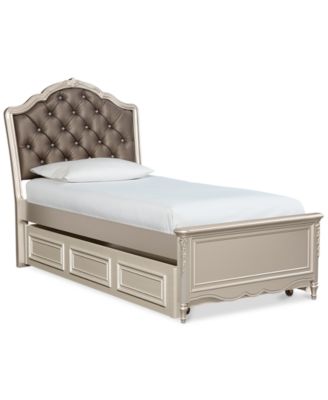 Furniture - Majestic Twin Upholstered Bed with Trundle