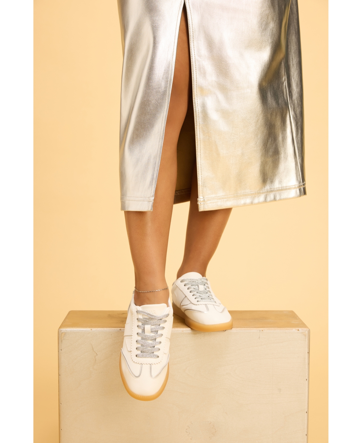 Shop Toms Women's Collins Lace-up Sneakers In Pastel Blue Multi Leather,suede