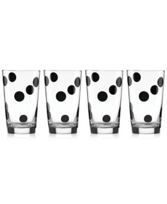 kate spade new york All in Good Taste Deco Dot Glass Set
