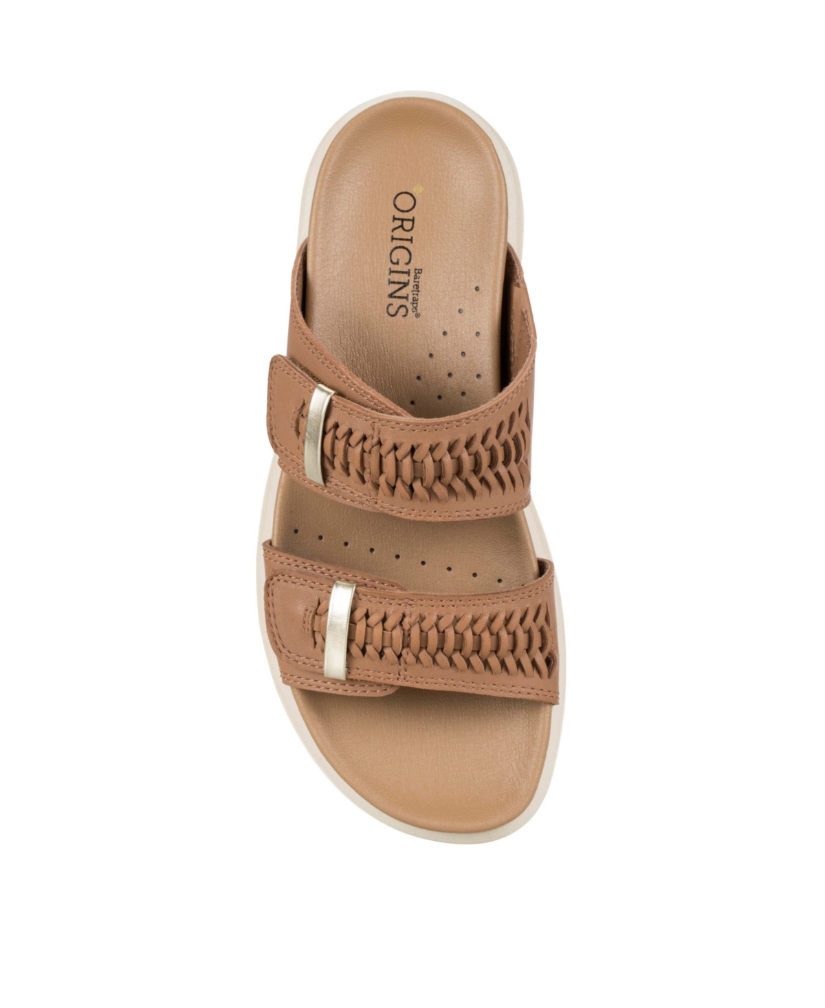 Baretraps Women's Origins Haliah Slide Slip-on Sandals In Tan Leather