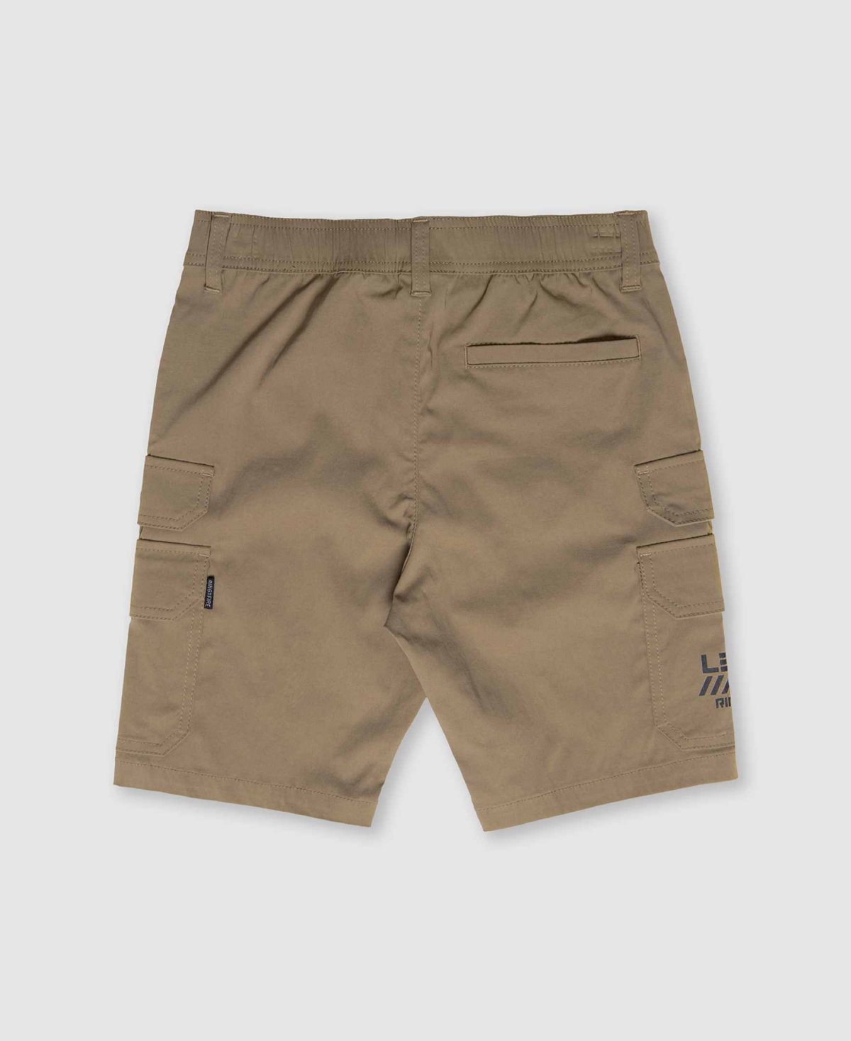 Ring Of Fire Big Boys Azzah Stretch Tech Cargo Shorts In Khaki