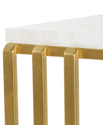2-Pc. Marble Angie Glam Table