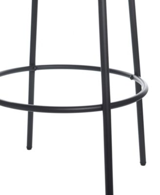 29" Soloist Boucle Upholstered Minimalist Bar Stool