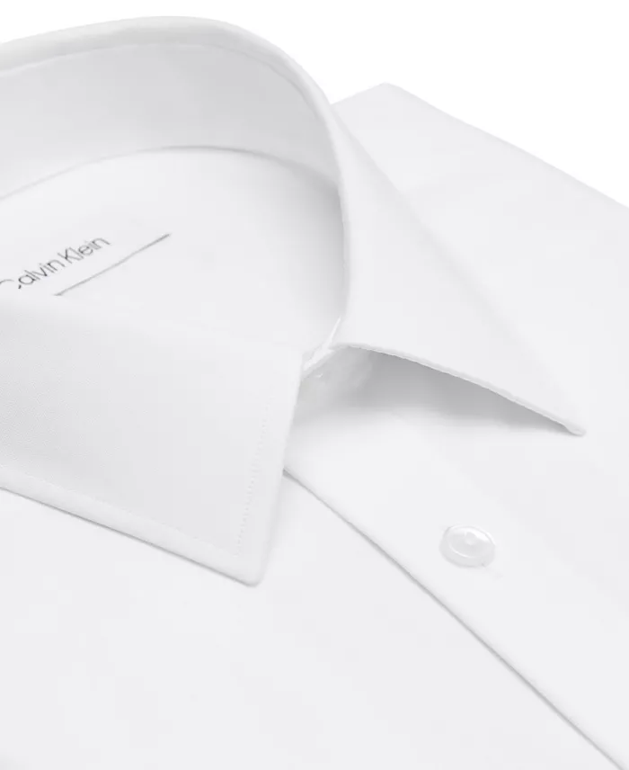 Men's Refined Cotton Stretch Shirt, Regular Fit - thumbnail 4