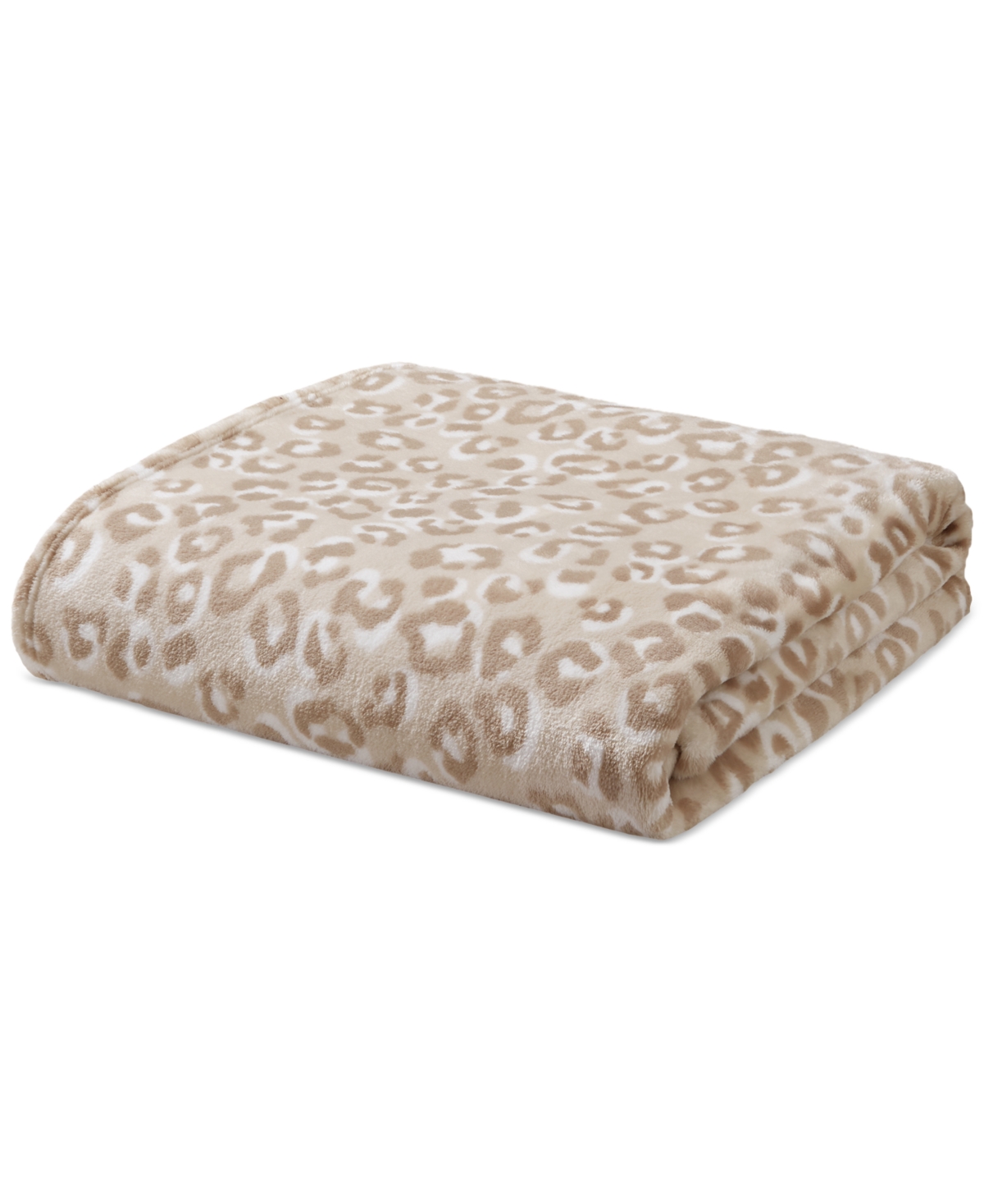 Premier Comfort Cozy Plush Printed Throw, 50" X 70", Exclusively At Macy's In Cheetah